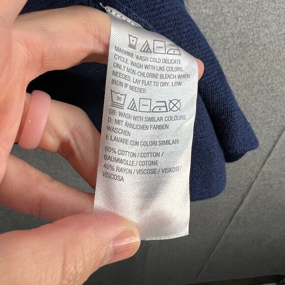 Joan Rivers Milano Knit Sweater Blazer Peacoat Size Large - Picture 9 of 10